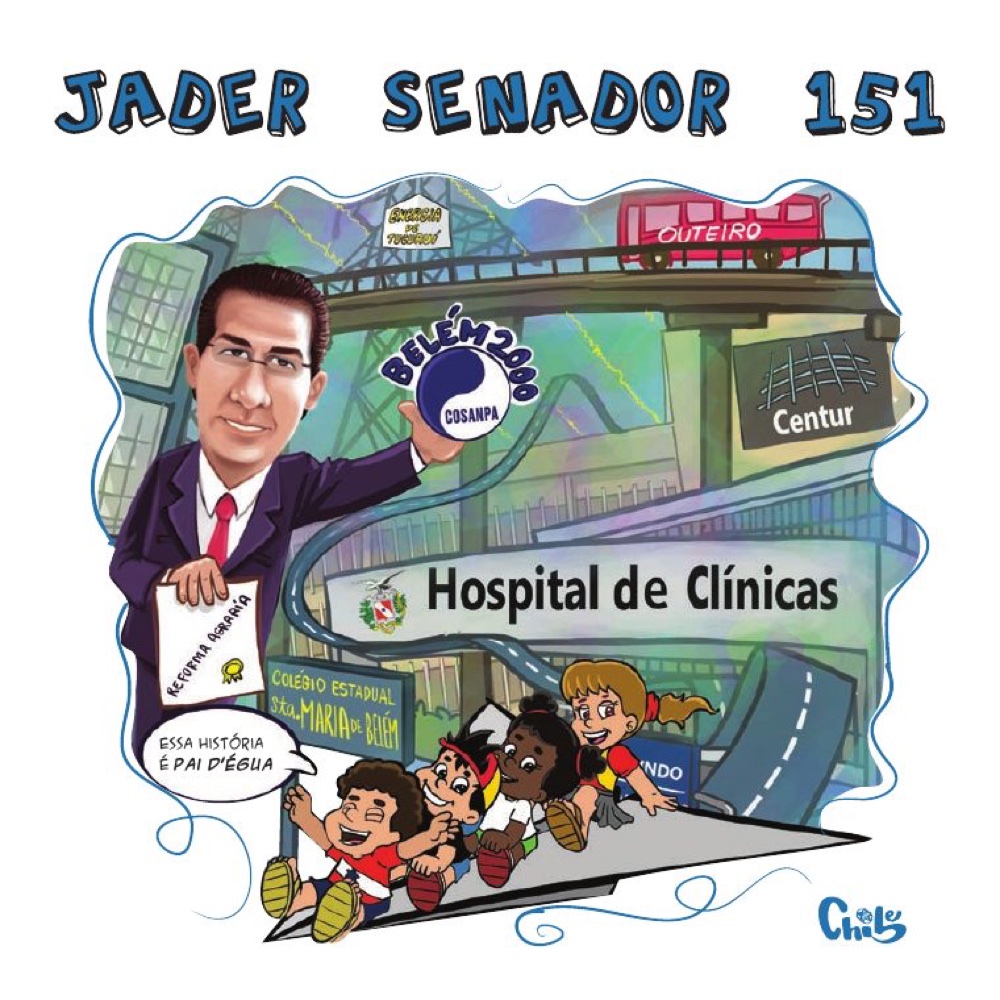 Capa do Gibi do Jader