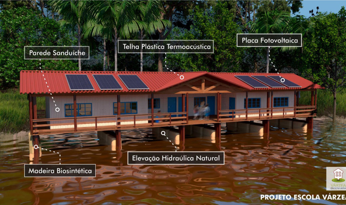Projeto de palafitas de material reciclável é aposta do senador Jader para moradia de ribeirinhos
