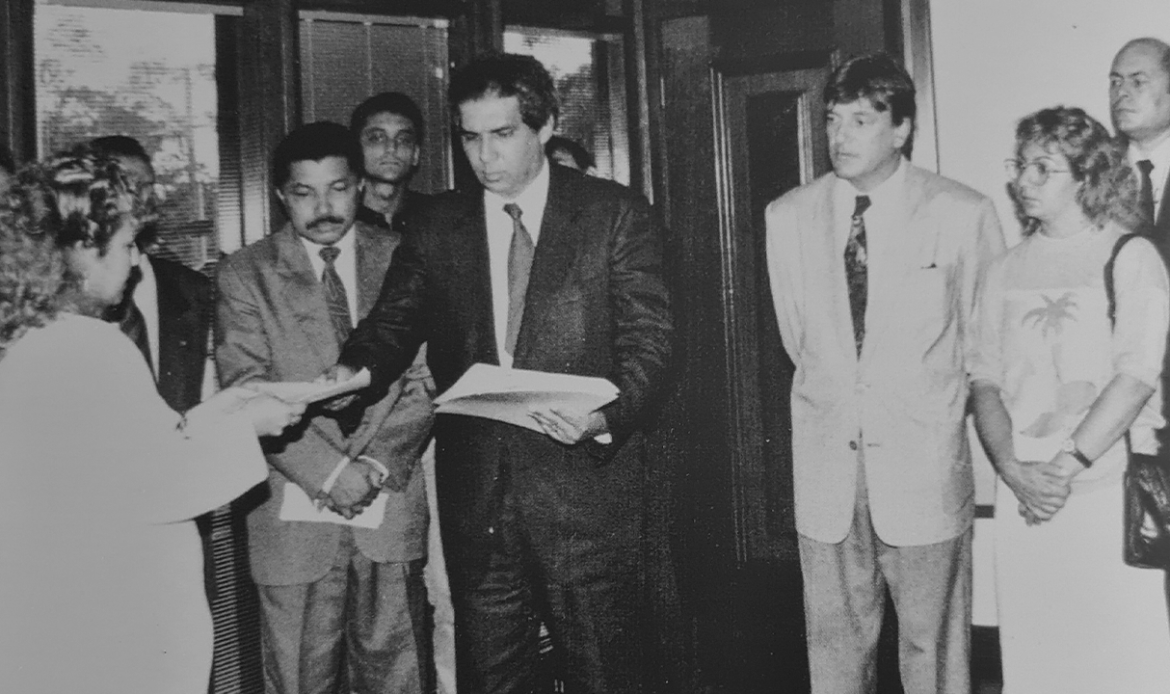 Senador Jader recebe Colar do Mérito pelos 40 anos da Defensoria Pública