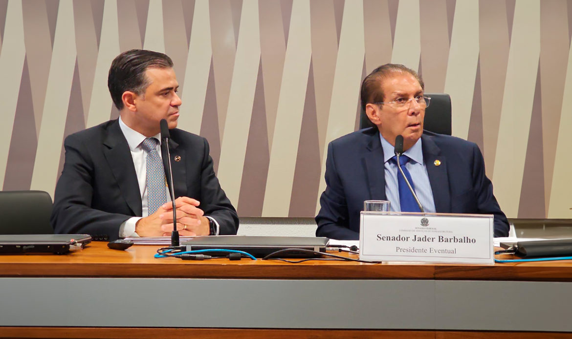 Jader alerta sobre necessidade de Congresso agir para evitar novos aumentos de tarifas