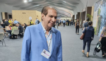 Senador Jader visita COP30 e enfatiza protagonismo da Amazônia